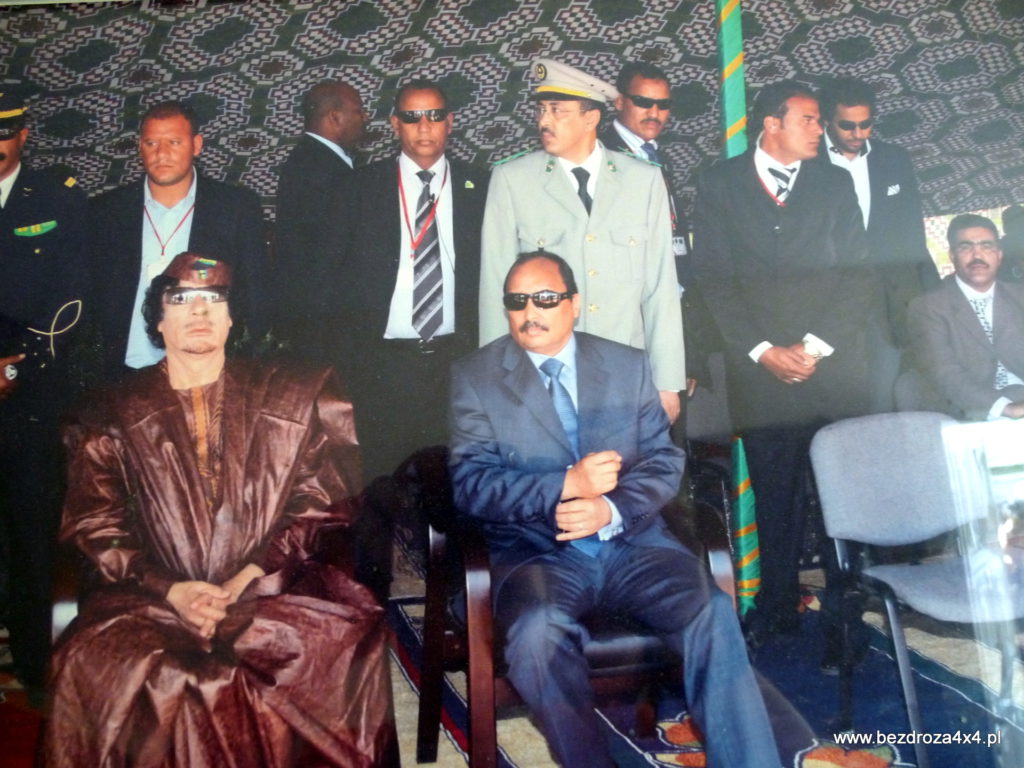 Fotografia z Kaddafim