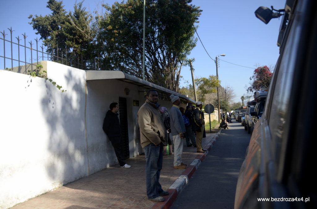 Ambasada mauretańska w Rabacie - zaczynamy wyprawę od wyrobienia wiz