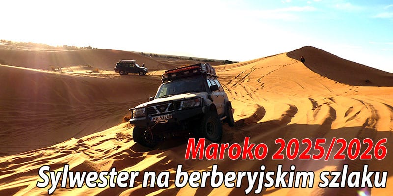 Maroko 2025 Sylwester 4x4